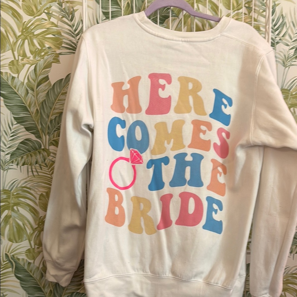 Cute “Here Comes The Bride” Sweater